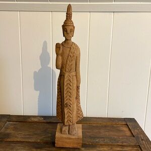 Carved Wooden Statue